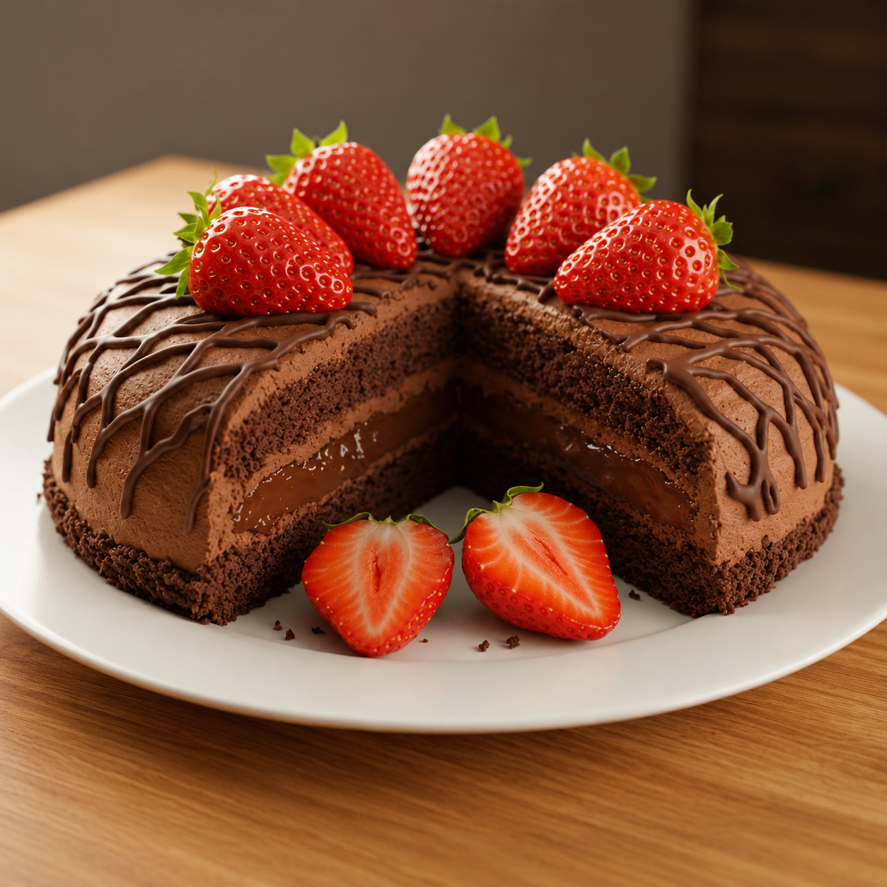 PASTEL DE CHOCOLATE SIN AZUCAR NI HARINAS REFINADAS